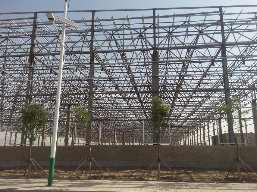鹰潭汽车工业厂房网架